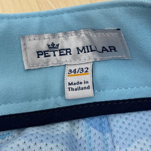 Peter Millar eb66 Performance Five Pocket Pant Blue Fade Men's Size 34/32 NWT - Picture 3 of 11